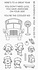 School Is Cool Clear Stamps (YUZU-010) School Is Cool Clear Stamps (YUZU-010)