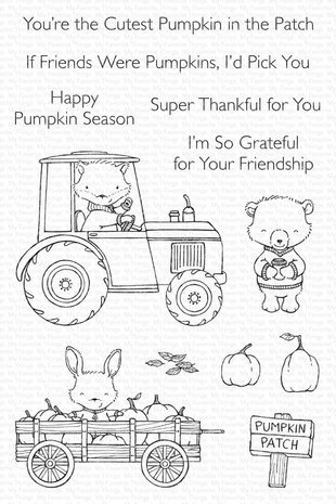 My Favorite Things Happy Pumpkin Season Clear Stamps (SY-49) My Favorite Things Happy Pumpkin Season Clear Stamps (SY-49)