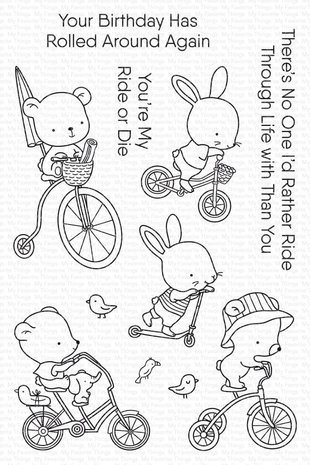 My Favorite Things Ride or Die Clear Stamps (CS-698) My Favorite Things Ride or Die Clear Stamps (CS-698)
