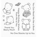 My Favorite Things Bookworm Bears Clear Stamps (CS-710)