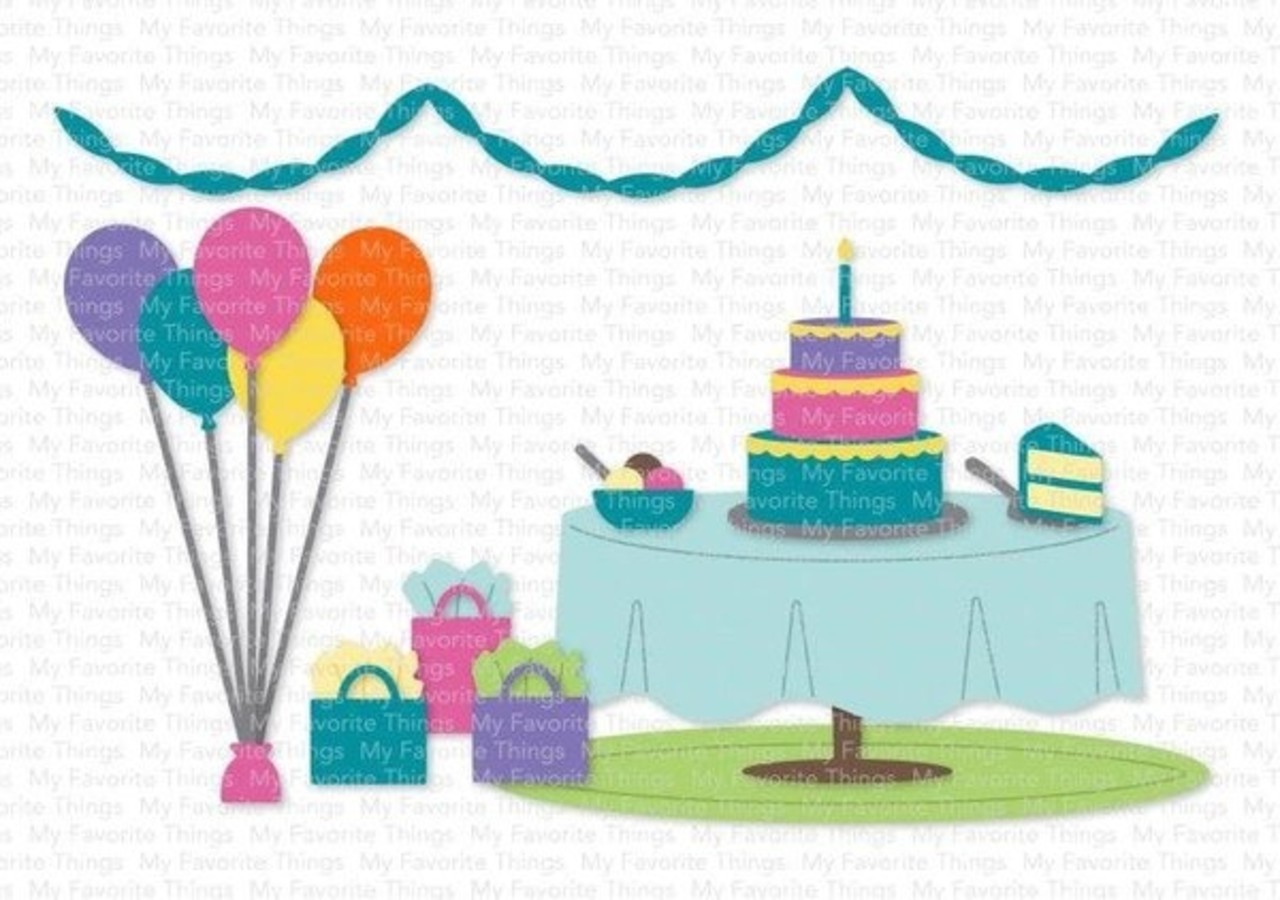 My Favorite Things Die-namics Party Décor (MFT-2373)