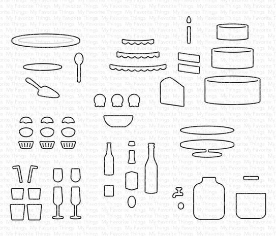My Favorite Things Die-namics Sips and Sweets (MFT-2374)