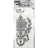Stampers Anonymous Tim Holtz Crest Layering Stencil (THS161)