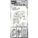 Stampers Anonymous Tim Holtz Mini Layering Stencil Set 53 (THMST053)