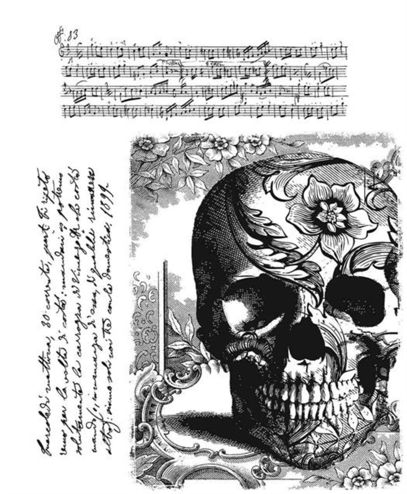 Stampers Anonymous Cling Stamps Gothic Tapestry (CMS454) Stampers Anonymous Cling Stamps Gothic Tapestry (CMS454)