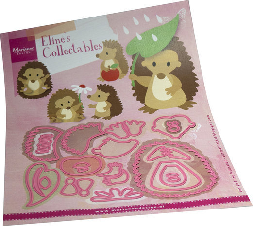 Marianne Design Collectable Eline's Happy Hedgehog (COL1516)