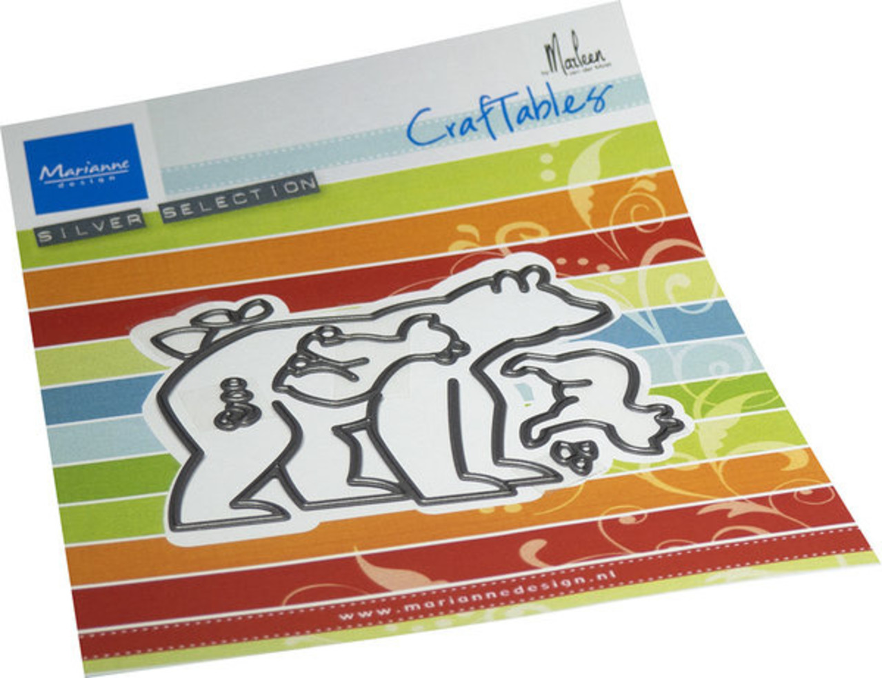 Marianne Design Craftable Bears by Marleen (CR1601)