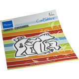 Marianne Design Craftable Bears by Marleen (CR1601)