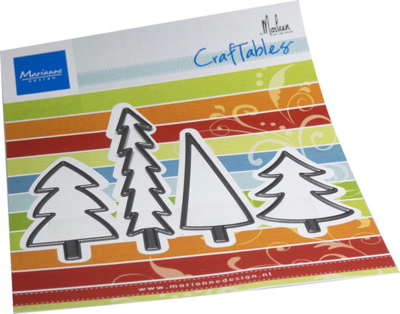 Marianne Design Craftable Pine Trees by Marleen (CR1602)