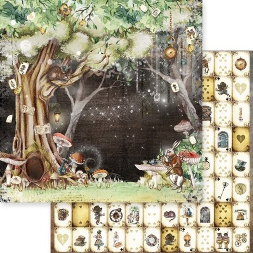 Memory Place Wonderland 6x6 Inch Paper Pack (MP-60968) Memory Place Wonderland 6x6 Inch Paper Pack (MP-60968)