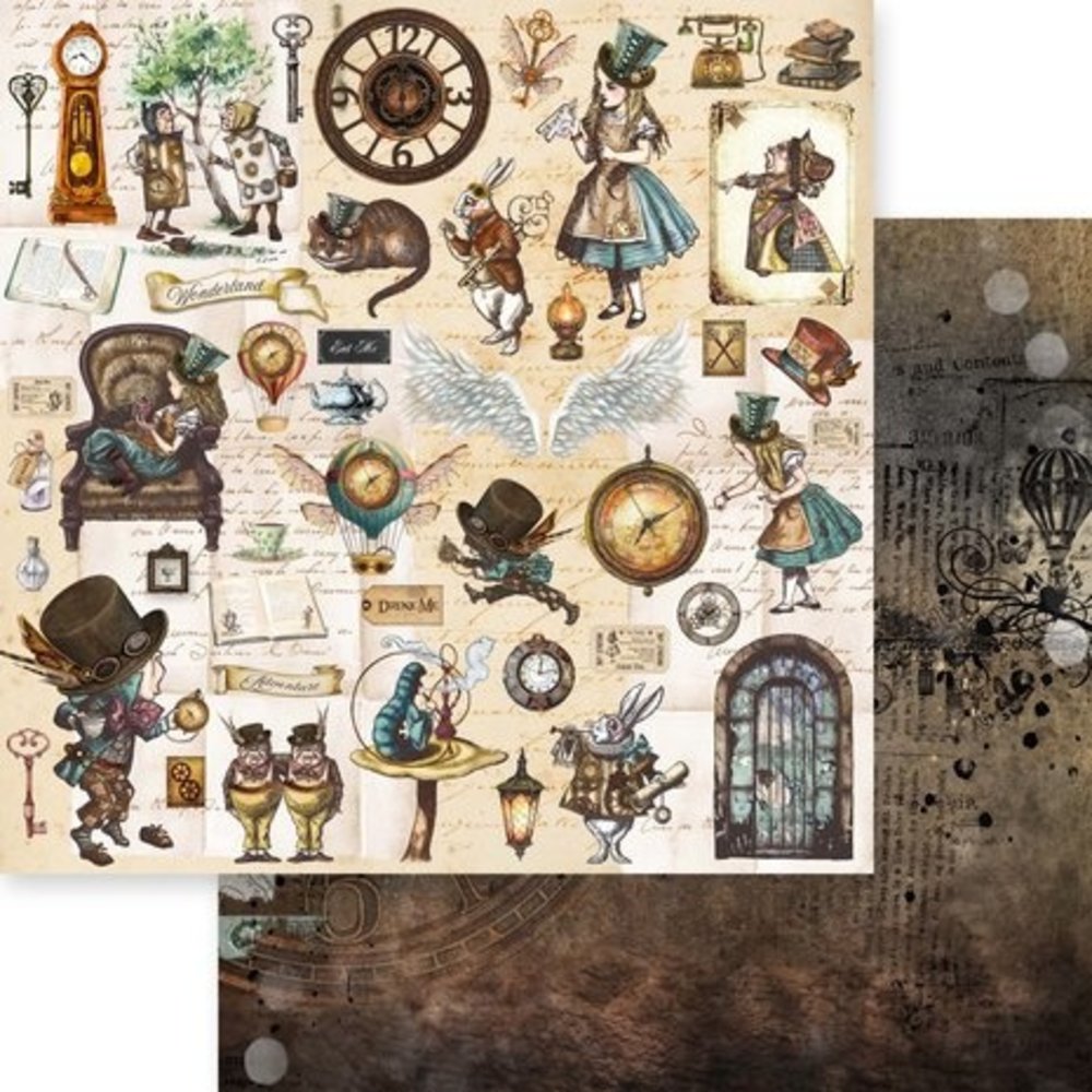 Memory Place Wonderland 6x6 Inch Paper Pack (MP-60968) Memory Place Wonderland 6x6 Inch Paper Pack (MP-60968)