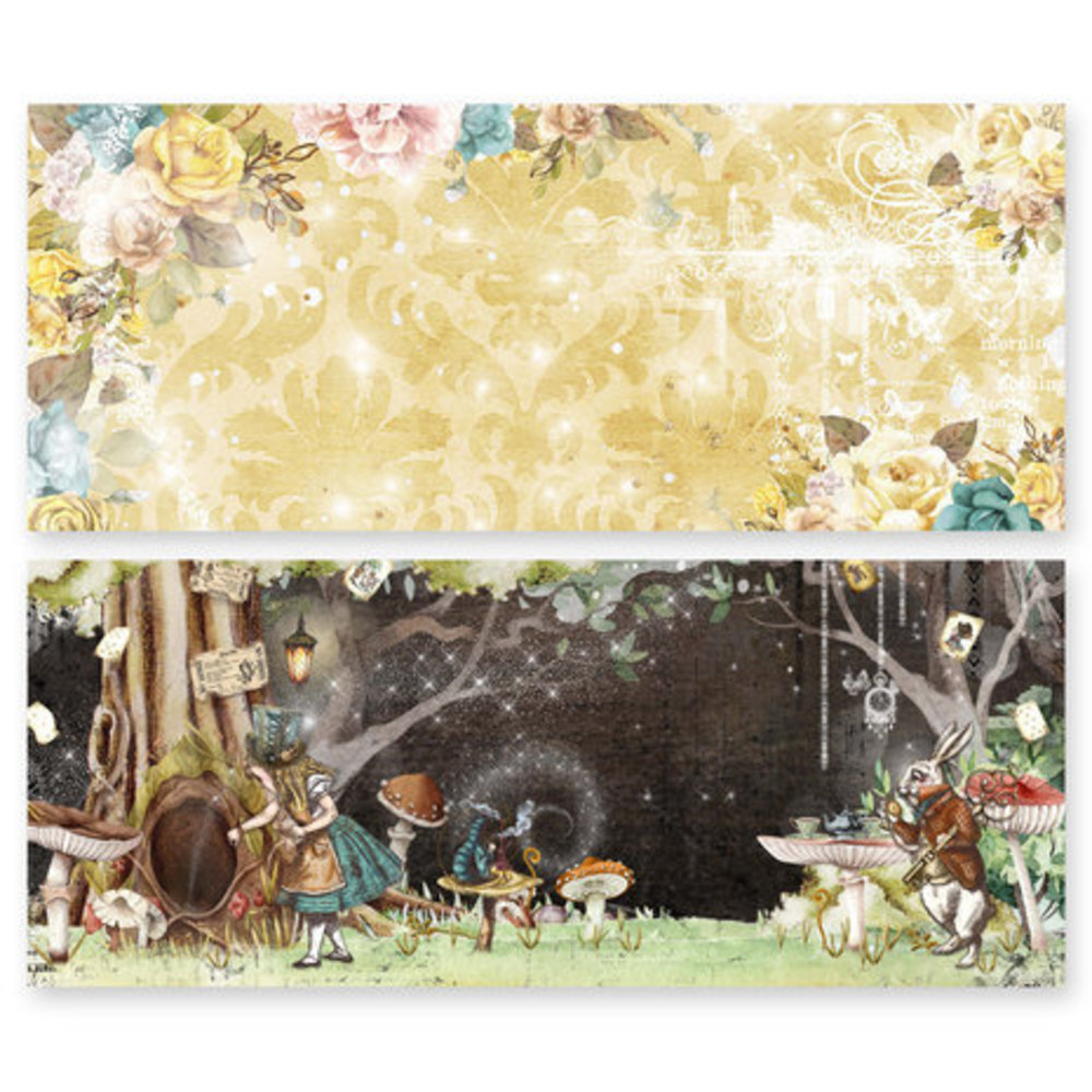 Memory Place Wonderland Slimline Paper Pack (MP-60992) Memory Place Wonderland Slimline Paper Pack (MP-60992)