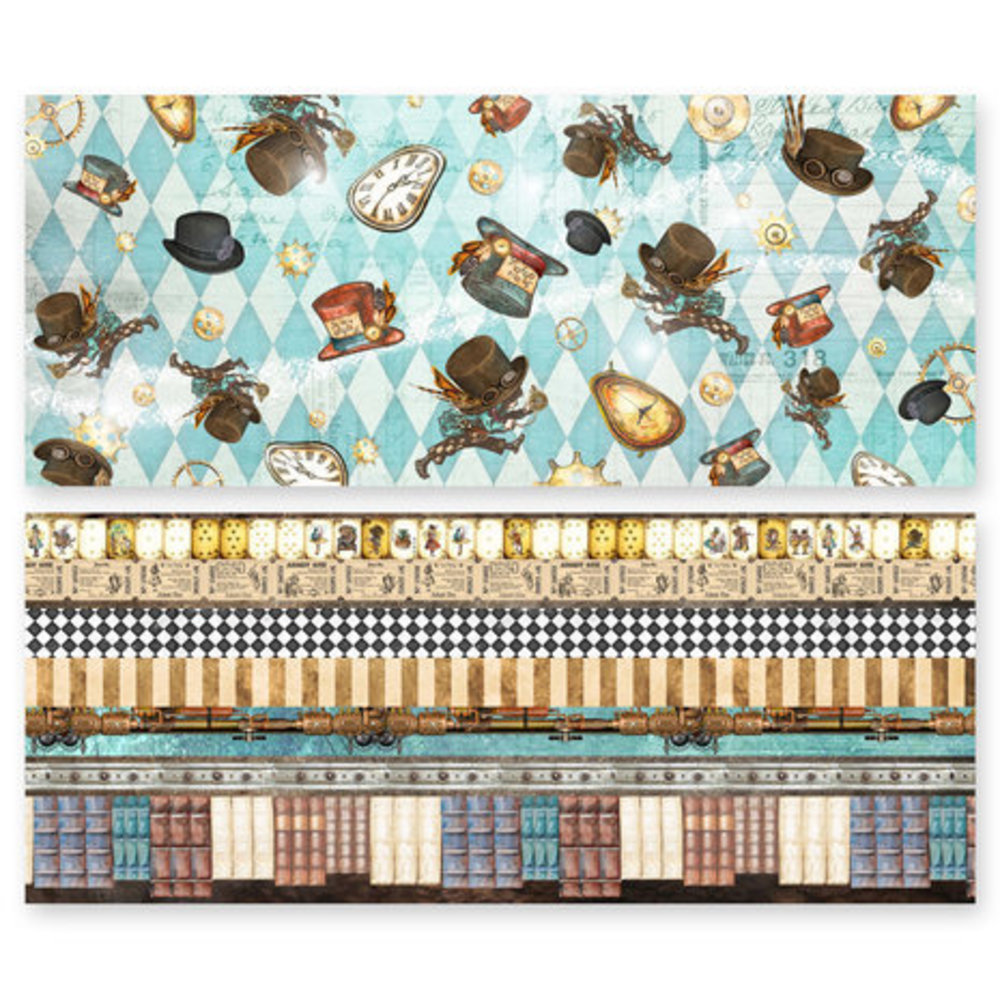 Memory Place Wonderland Slimline Paper Pack (MP-60992) Memory Place Wonderland Slimline Paper Pack (MP-60992)