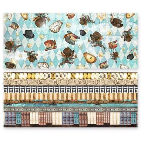 Memory Place Wonderland Slimline Paper Pack (MP-60992) Memory Place Wonderland Slimline Paper Pack (MP-60992)