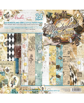 Memory Place Wonderland Simple Style 6x6 Inch Paper Pack (MP-60969) Memory Place Wonderland Simple Style 6x6 Inch Paper Pack (MP-60969)