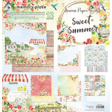 Memory Place Kawaii Paper Goods Sweet Summer 12x12 Inch Paper Kit (MP-60955)