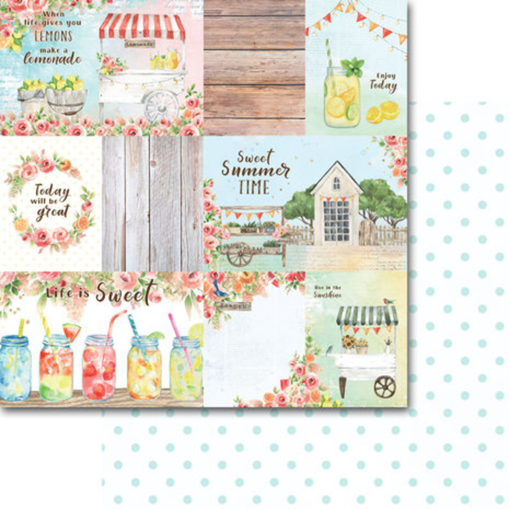 Memory Place Kawaii Paper Goods Sweet Summer 12x12 Inch Paper Kit (MP-60955) Memory Place Kawaii Paper Goods Sweet Summer 12x12 Inch Paper Kit (MP-60955)