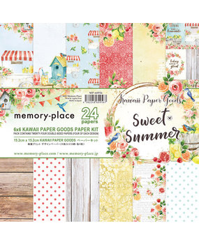 Memory Place Kawaii Paper Goods Sweet Summer 6x6 Inch Paper Kit (MP-60956) Memory Place Kawaii Paper Goods Sweet Summer 6x6 Inch Paper Kit (MP-60956)