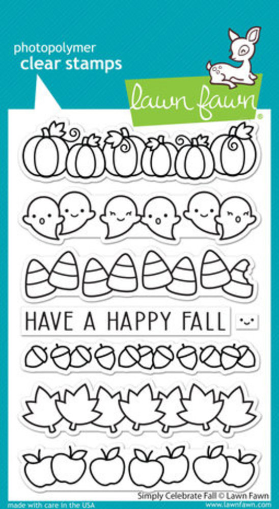 Lawn Fawn Simply Celebrate Fall Clear Stamps (LF2932)
