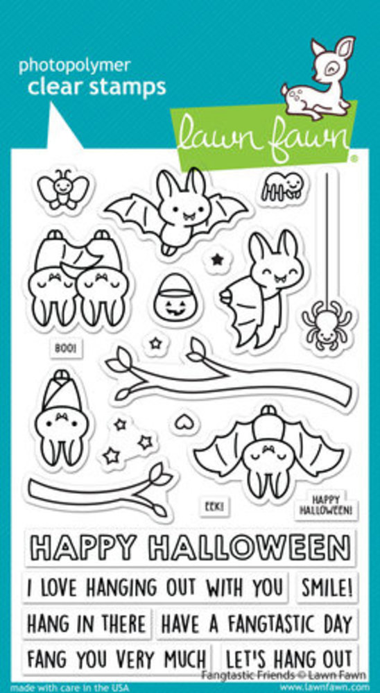 Lawn Fawn Fangtastic Friends Clear Stamps (LF2937) Lawn Fawn Fangtastic Friends Clear Stamps (LF2937)