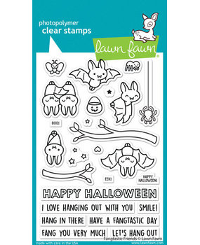 Lawn Fawn Fangtastic Friends Clear Stamps (LF2937) Lawn Fawn Fangtastic Friends Clear Stamps (LF2937)