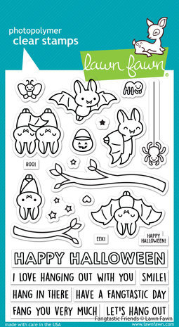 Lawn Fawn Fangtastic Friends Clear Stamps (LF2937) Lawn Fawn Fangtastic Friends Clear Stamps (LF2937)