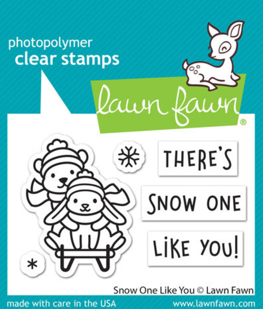 Lawn Fawn Snow One Like You Clear Stamps (LF2943) Lawn Fawn Snow One Like You Clear Stamps (LF2943)