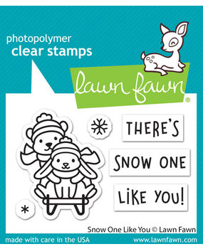 Lawn Fawn Snow One Like You Clear Stamps (LF2943) Lawn Fawn Snow One Like You Clear Stamps (LF2943)