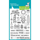 Lawn Fawn Beachy Christmas Clear Stamps (LF2945)