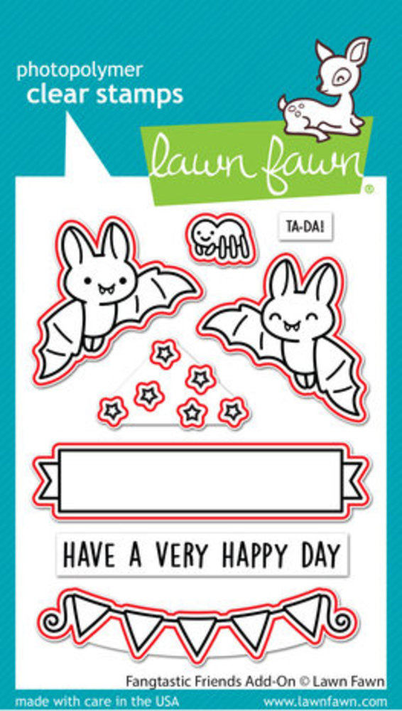 Lawn Fawn Fangtastic Friends Add-on Dies (LF2940)