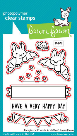 Lawn Fawn Fangtastic Friends Add-on Dies (LF2940)