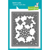 Lawn Fawn Snow Flurries Backdrop Dies (LF2976)