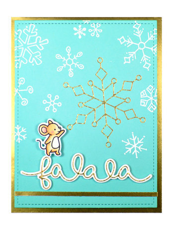 Lawn Fawn Snowflake Duo Hot Foil Plates (LF2979)