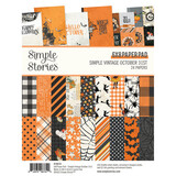 Simple Stories Simple Vintage October 31st 6x8 Inch Paper Pad (18619)