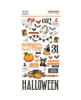 Simple Stories Simple Vintage October 31st Chipboard (18620) Simple Stories Simple Vintage October 31st Chipboard (18620)