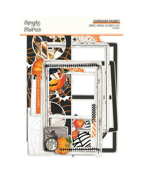 Simple Stories Simple Vintage October 31st Chipboard Frames (18623) Simple Stories Simple Vintage October 31st Chipboard Frames (18623)