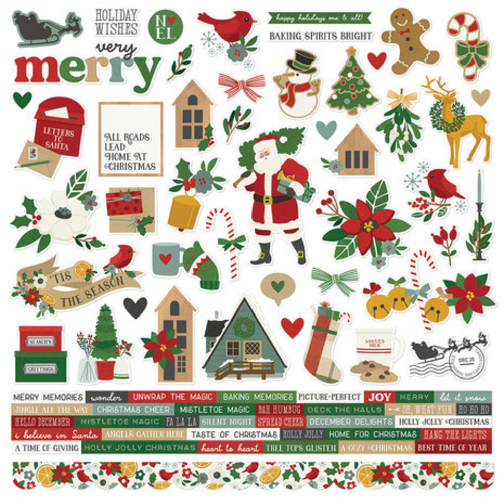 Simple Stories Hearth & Holiday 12x12 Inch Collector's Essential Kit (18232) Simple Stories Hearth & Holiday 12x12 Inch Collector's Essential Kit (18232)
