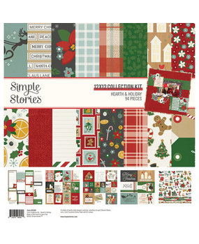 Simple Stories Hearth & Holiday 12x12 Inch Collection Kit (18200)