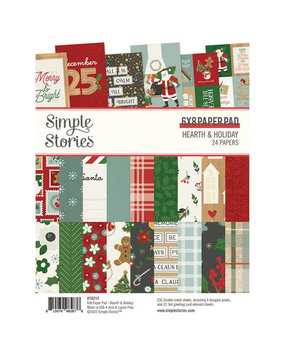 Simple Stories Hearth & Holiday 6x8 Inch Paper Pad (18214)