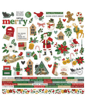 Simple Stories Hearth & Holiday Cardstock Stickers (18201) Simple Stories Hearth & Holiday Cardstock Stickers (18201)