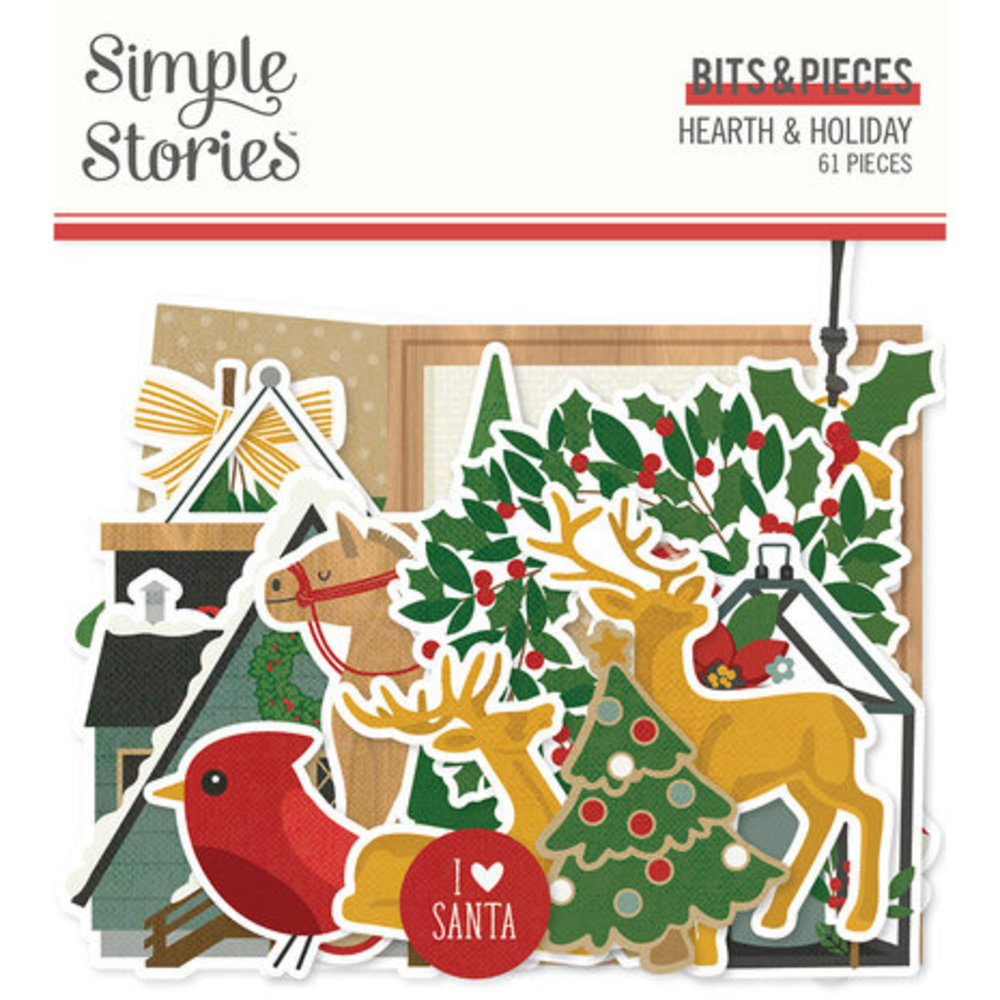 Simple Stories Hearth & Holiday Bits & Pieces (18217) Simple Stories Hearth & Holiday Bits & Pieces (18217)
