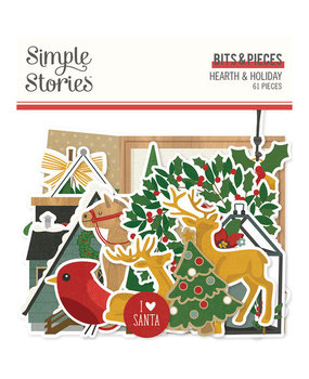Simple Stories Hearth & Holiday Bits & Pieces (18217) Simple Stories Hearth & Holiday Bits & Pieces (18217)