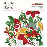 Simple Stories Hearth & Holiday Floral Bits (18219)