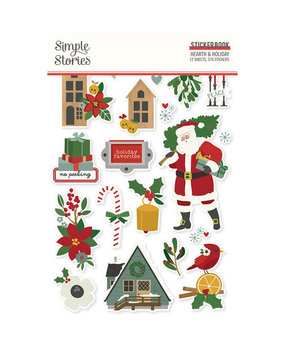 Simple Stories Hearth & Holiday Sticker Book (18220)