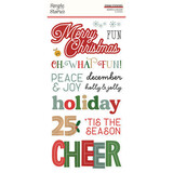 Simple Stories Hearth & Holiday Foam Stickers (18222)
