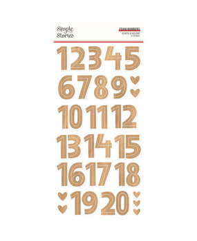 Simple Stories Hearth & Holiday Foam Numbers (18223) Simple Stories Hearth & Holiday Foam Numbers (18223)