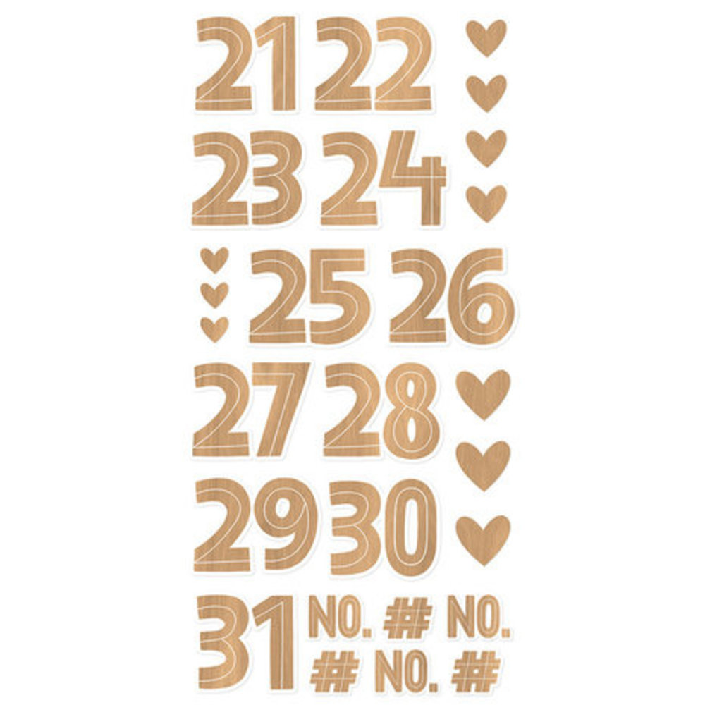 Simple Stories Hearth & Holiday Foam Numbers (18223) Simple Stories Hearth & Holiday Foam Numbers (18223)