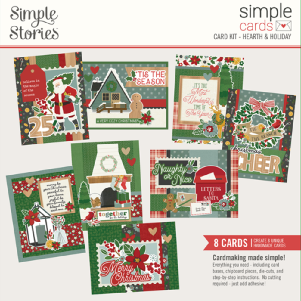 Simple Stories Hearth & Holiday Simple Cards Kit (18231) Simple Stories Hearth & Holiday Simple Cards Kit (18231)