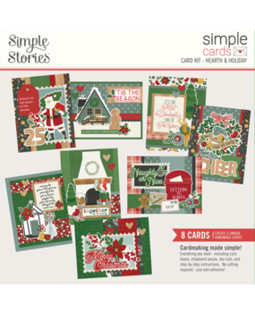 Simple Stories Hearth & Holiday Simple Cards Kit (18231) Simple Stories Hearth & Holiday Simple Cards Kit (18231)