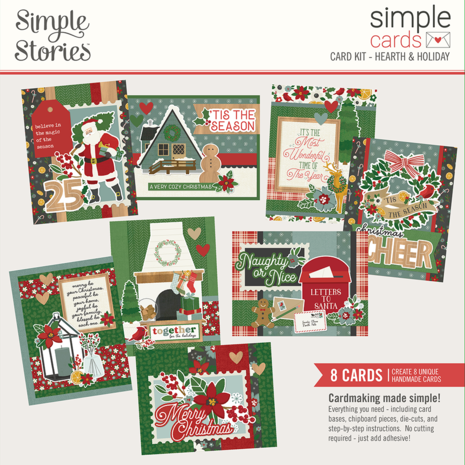 Simple Stories Hearth & Holiday Simple Cards Kit (18231) Simple Stories Hearth & Holiday Simple Cards Kit (18231)